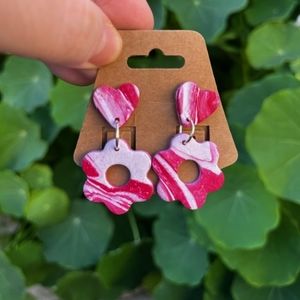 Love Swirl Handmade Earrings